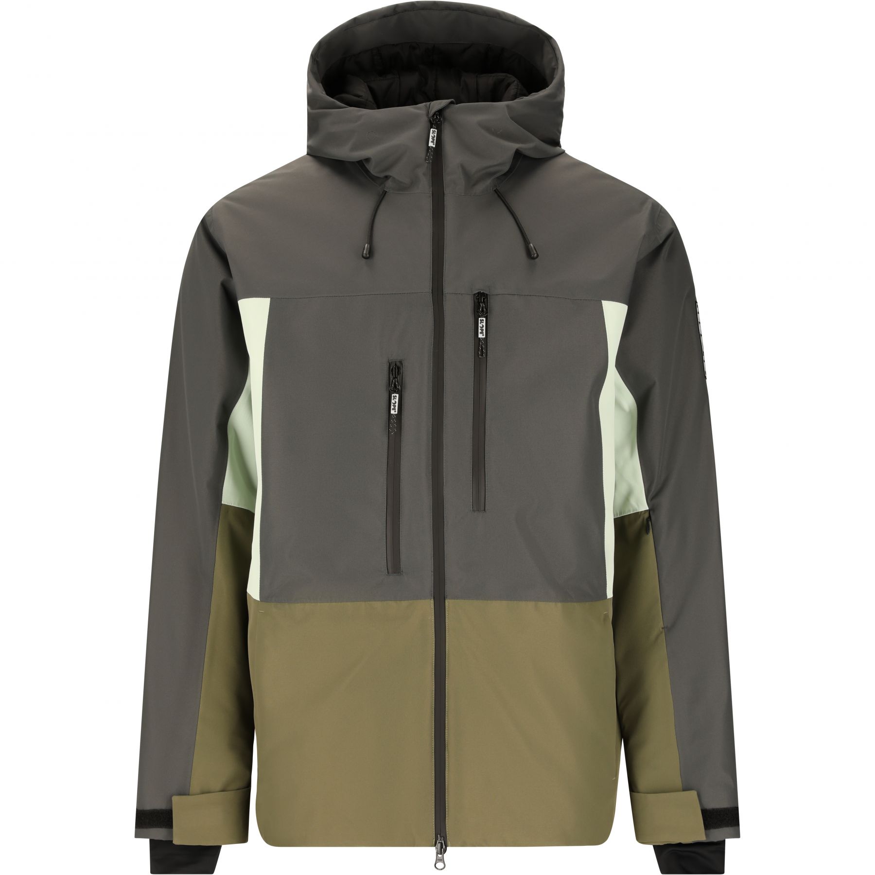 SLOPE Tuscon, chaqueta de esquí, hombre, asphalt