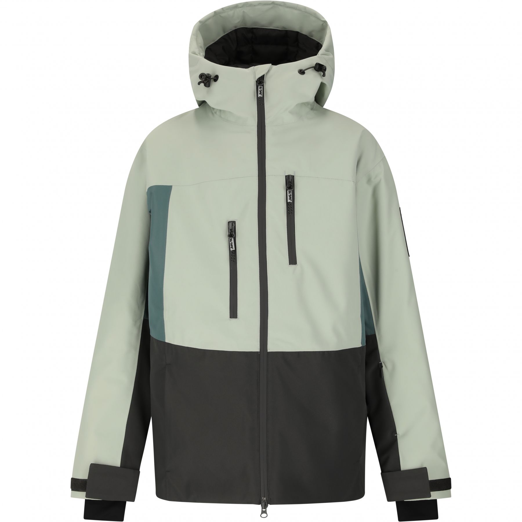 SLOPE Tuscon, chaqueta de esquí, junior, aqua gray