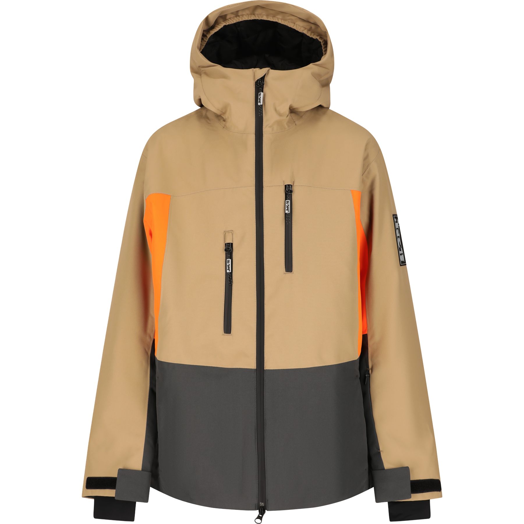 SLOPE Tuscon, chaqueta de esquí, junior, petrified oak