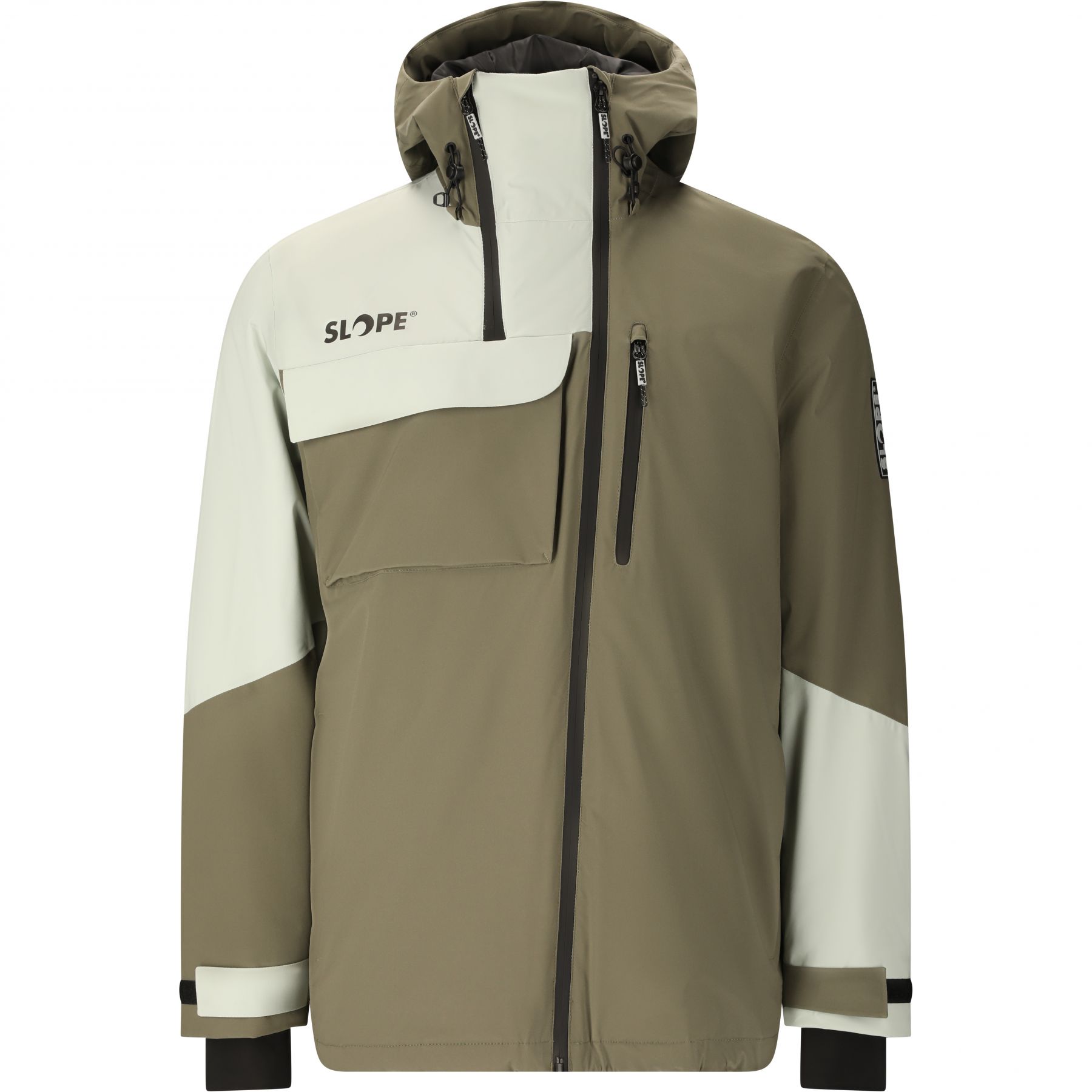 SLOPE Zuko, chaqueta de esquí, hombre, verde