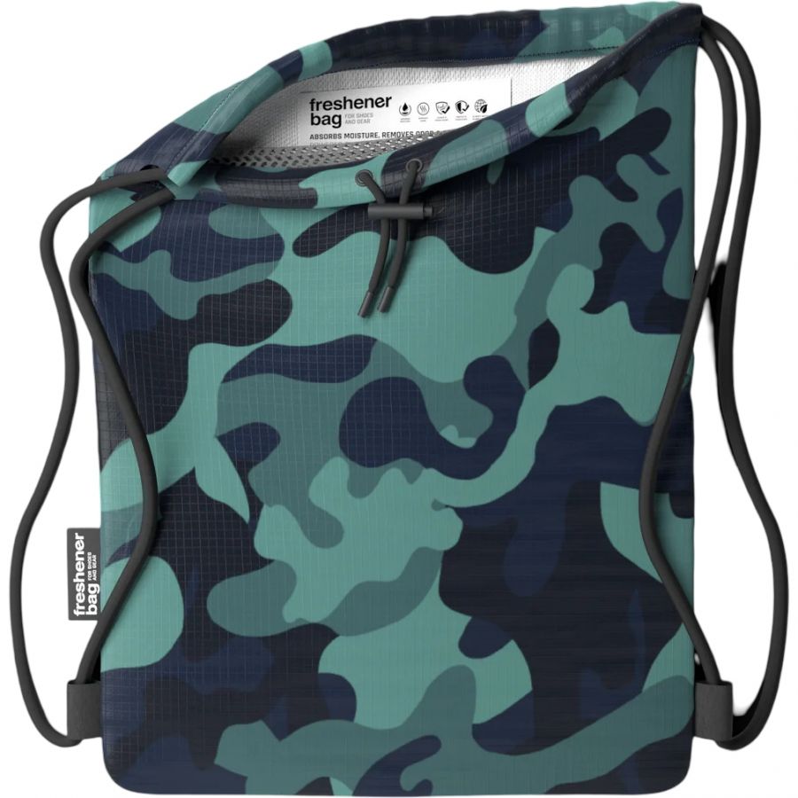 SmellWell Freshener Bag XL, bolsa para zapatos, camo green