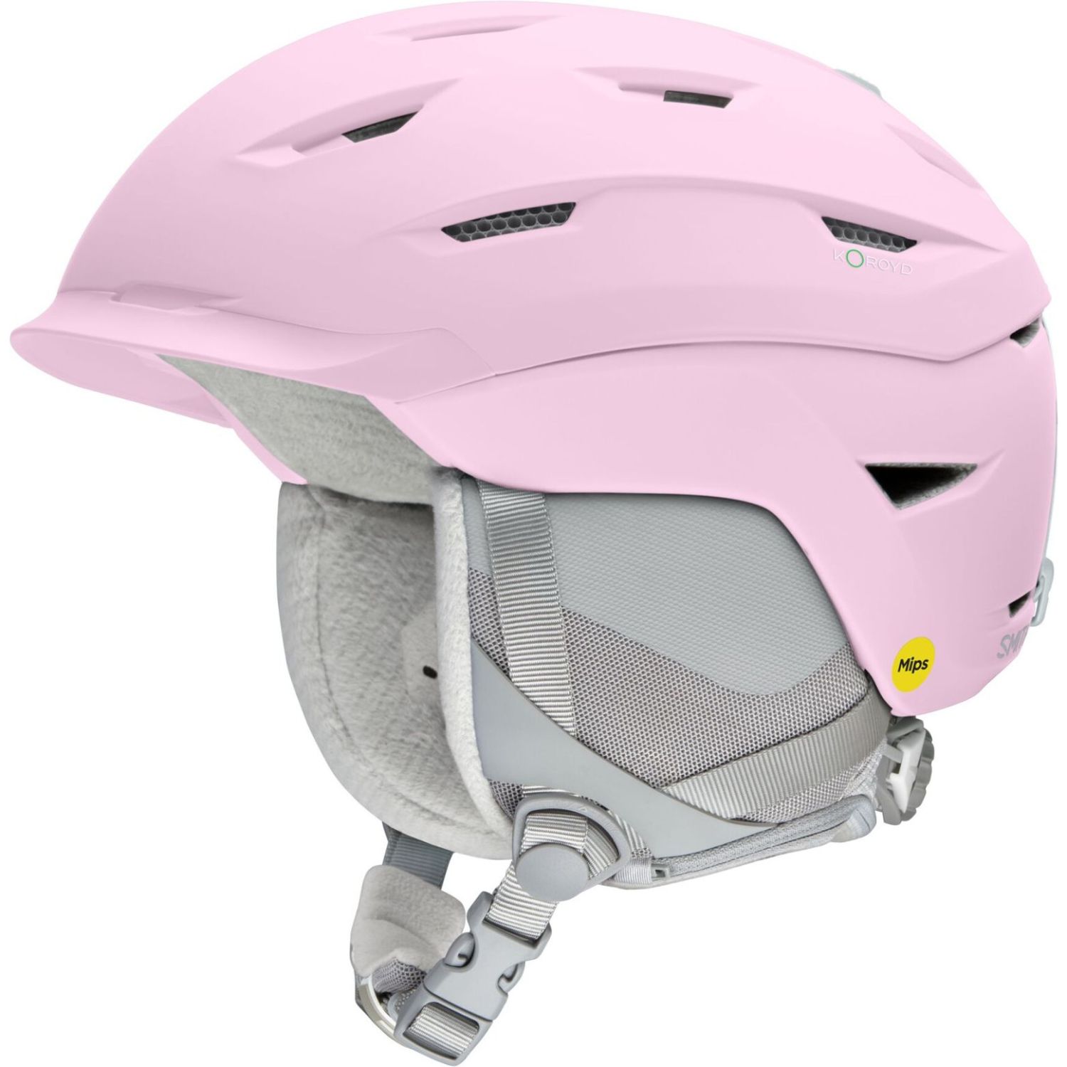 Smith Liberty Mips, casco de esquí, mujer, rosa