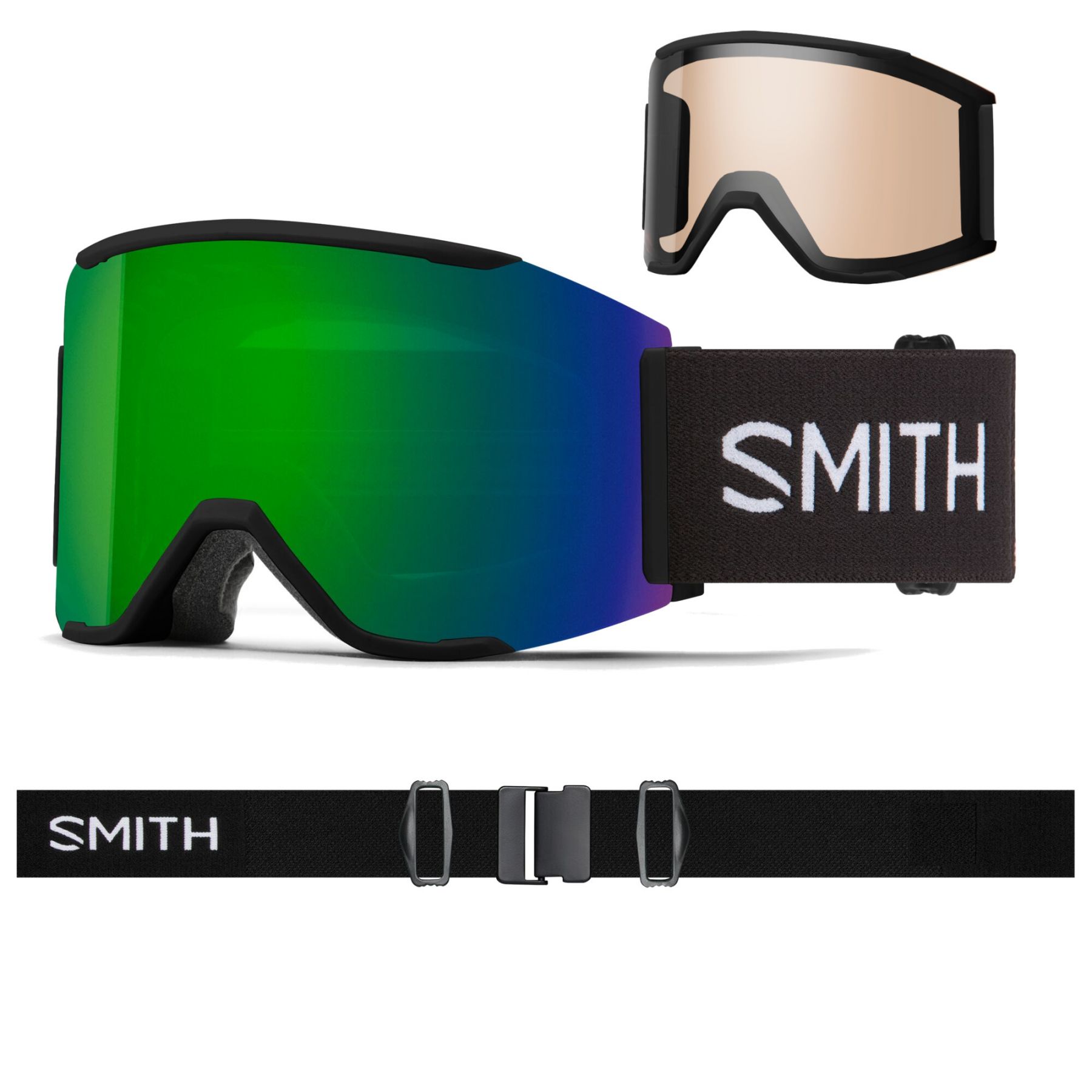 Smith Squad MAG, gafas de esquí, black