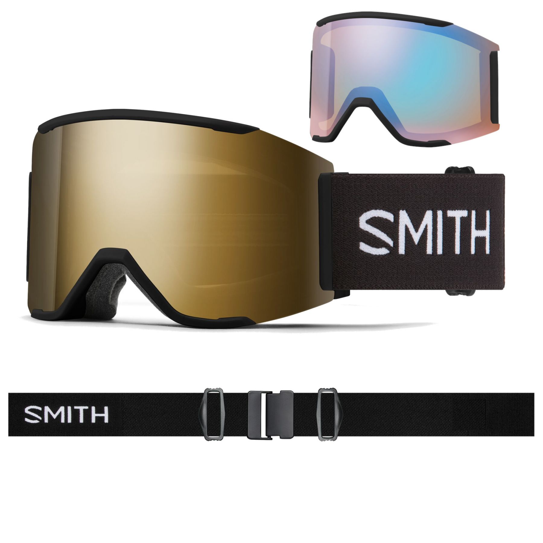 Smith Squad MAG, gafas de esquí, black
