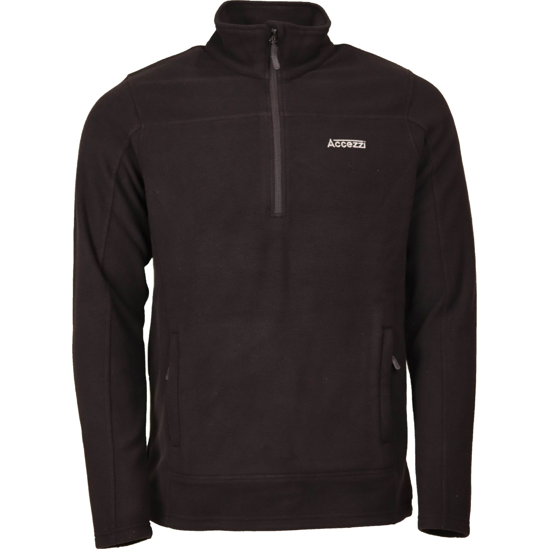 Sudadera polar Accezzi, hombre, negra