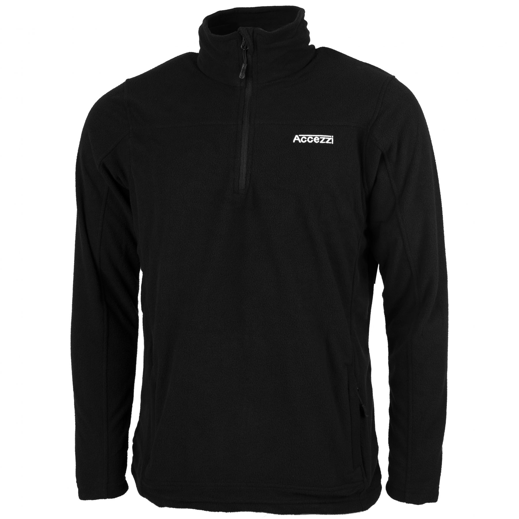Sudadera polar Accezzi, hombre, negra