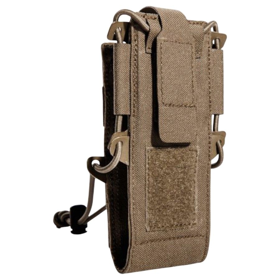 Tasmanian Tiger Digi Radio Pouch, bolsillo para radio, marrón