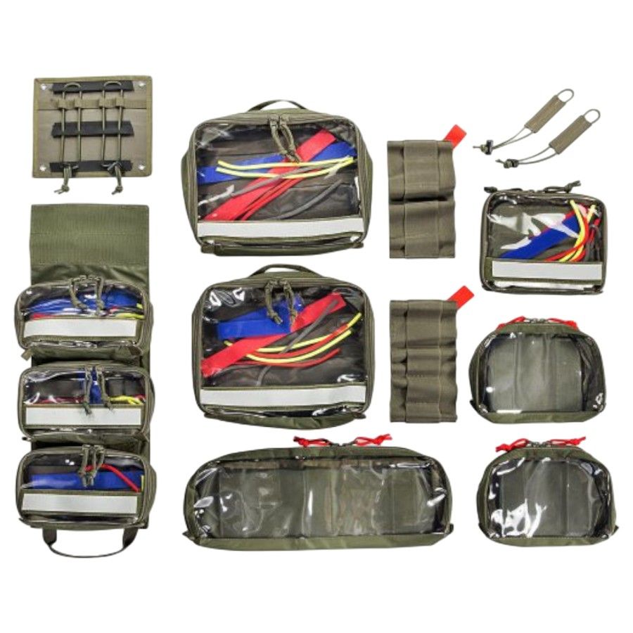 Tasmanian Tiger Modular Medic Insert 30 VL, bolsa de primeros auxilios, verde