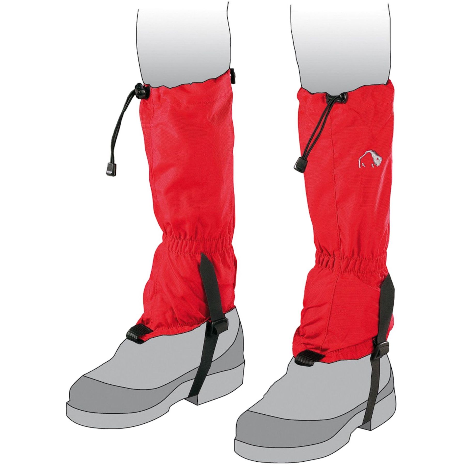 Tatonka Gaiter 420 HD, polainas, junior, negro