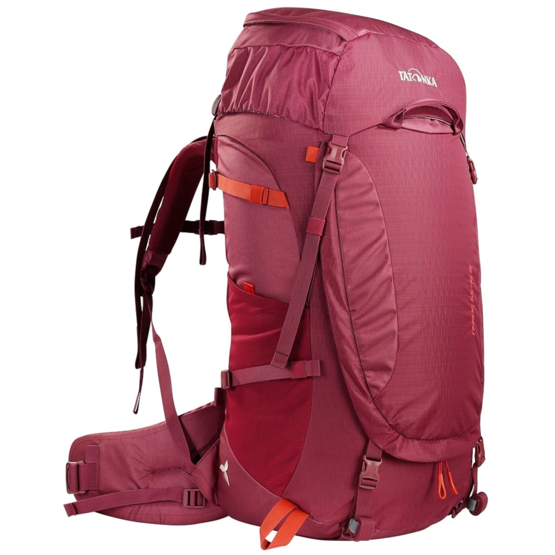 Tatonka Noras 55+10, mochila, mujer, rojo