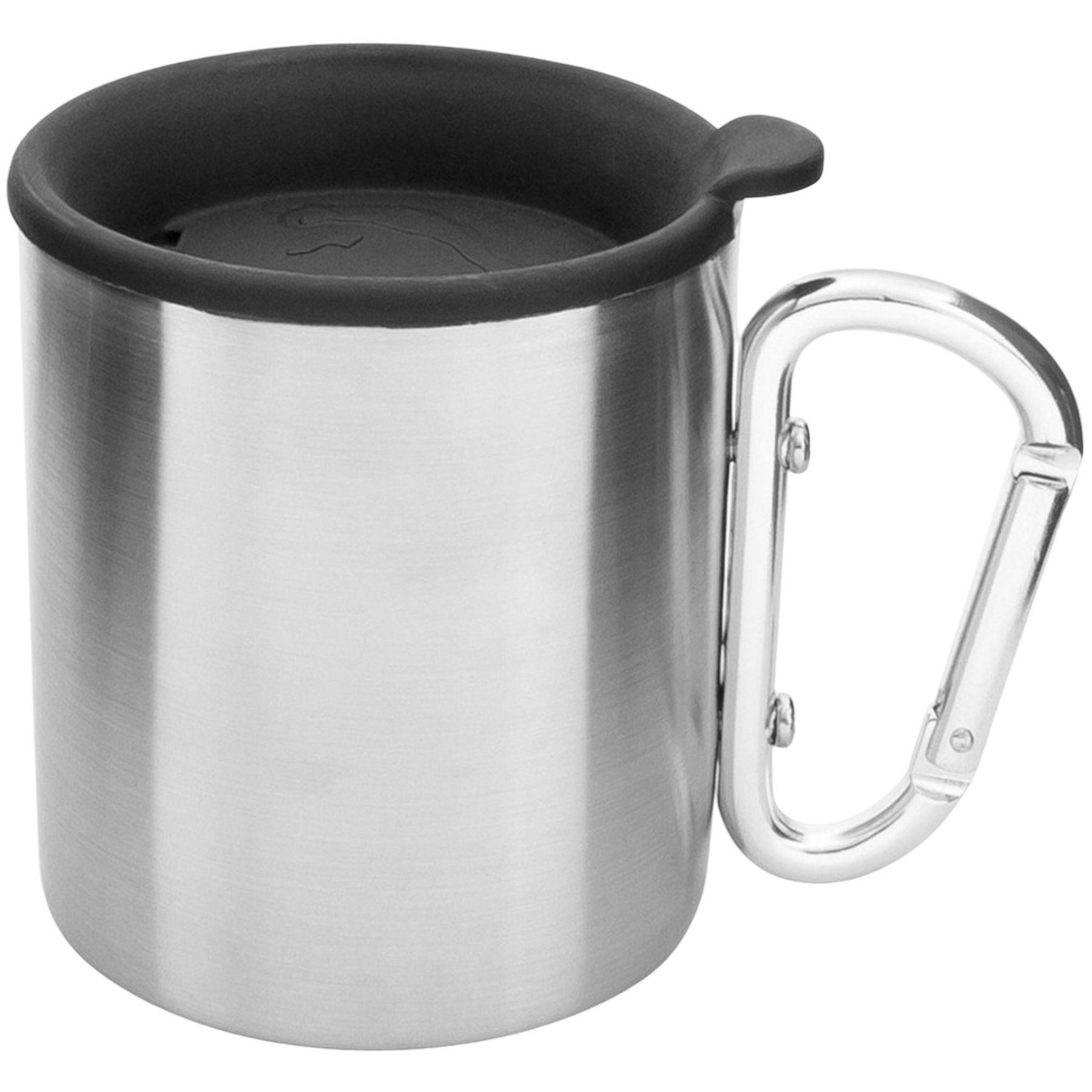 Tatonka Thermo Taza Mosquetón 250ml, termo, plata