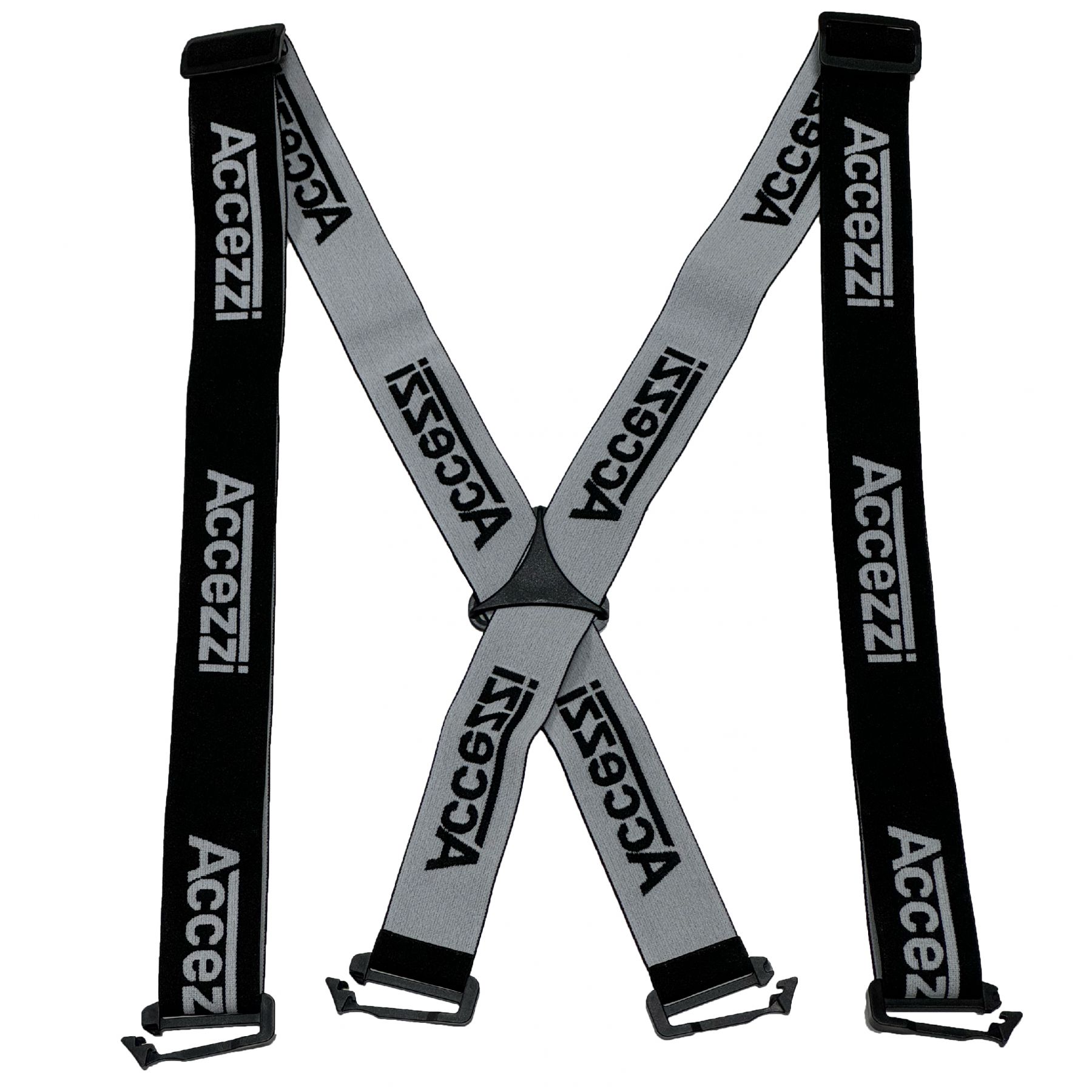 Tirantes Accezzi para pantalones de esquí, negro