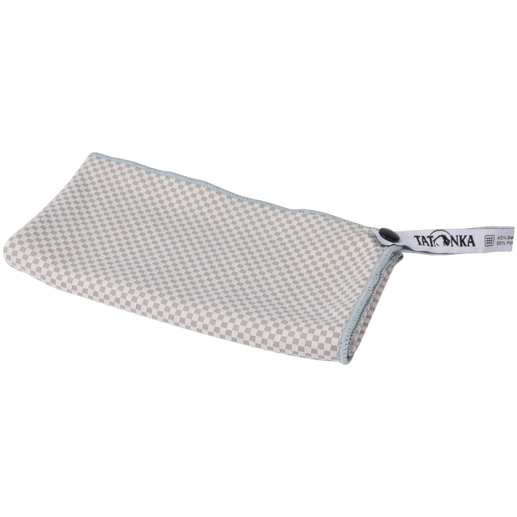 Toalla de viaje Tatonka Bamboo L, toalla, gris