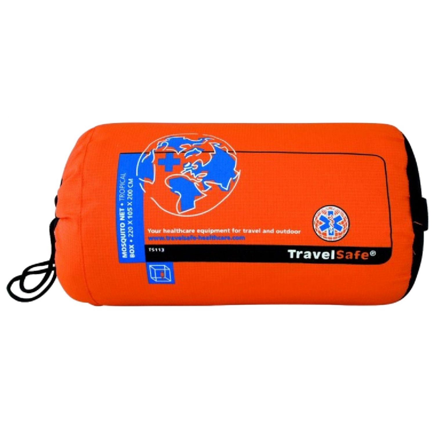 Travel Safe Caja Mosquitera Rectangular, 1 persona.