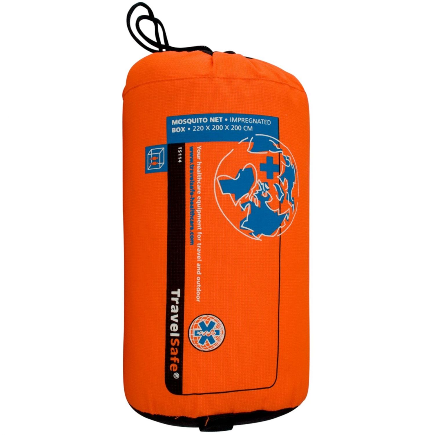 Travel Safe Caja Mosquitera Rectangular, 2 personas.