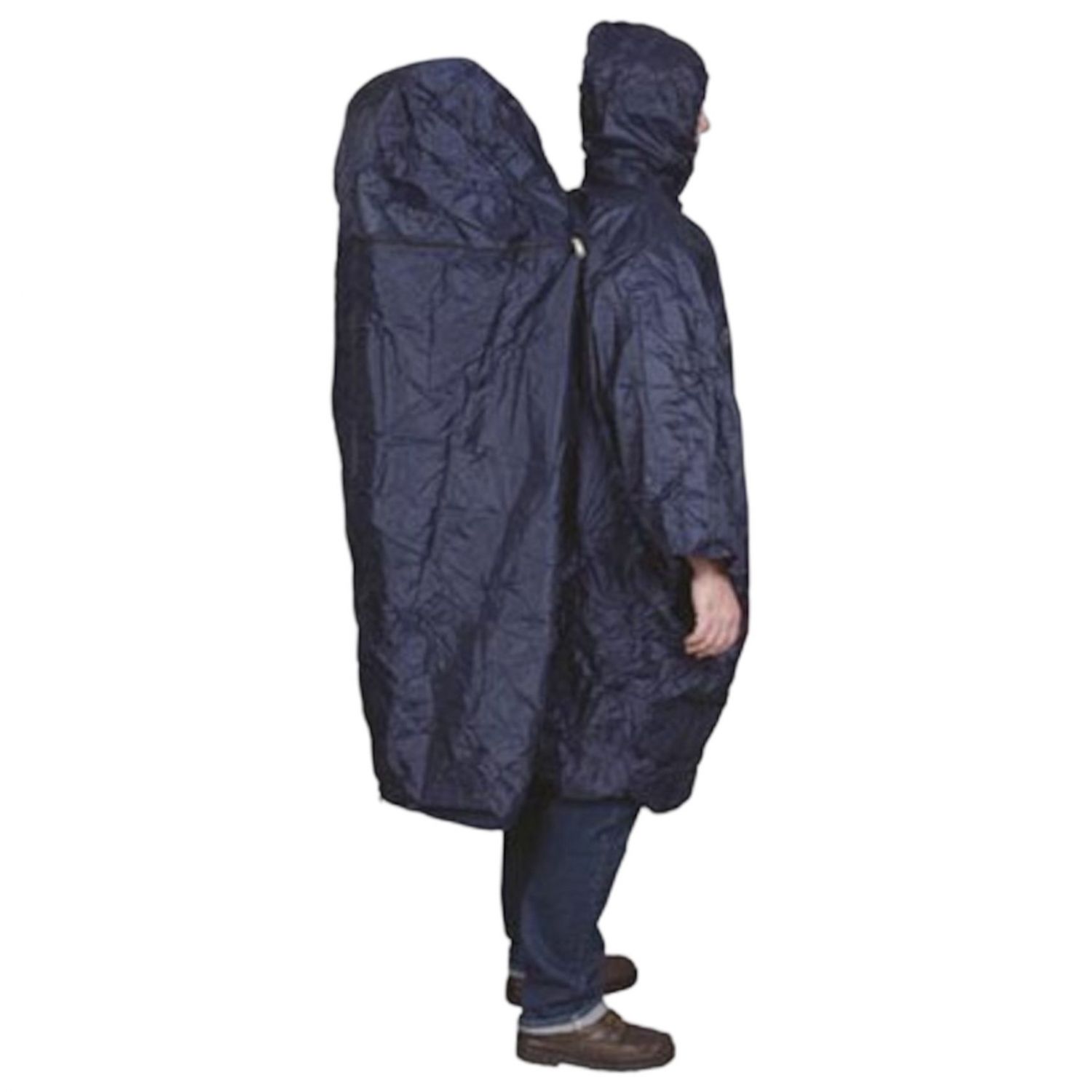 Travel Safe Cubierta de Lluvia con Extensión para Mochila, L/XL, azul marino