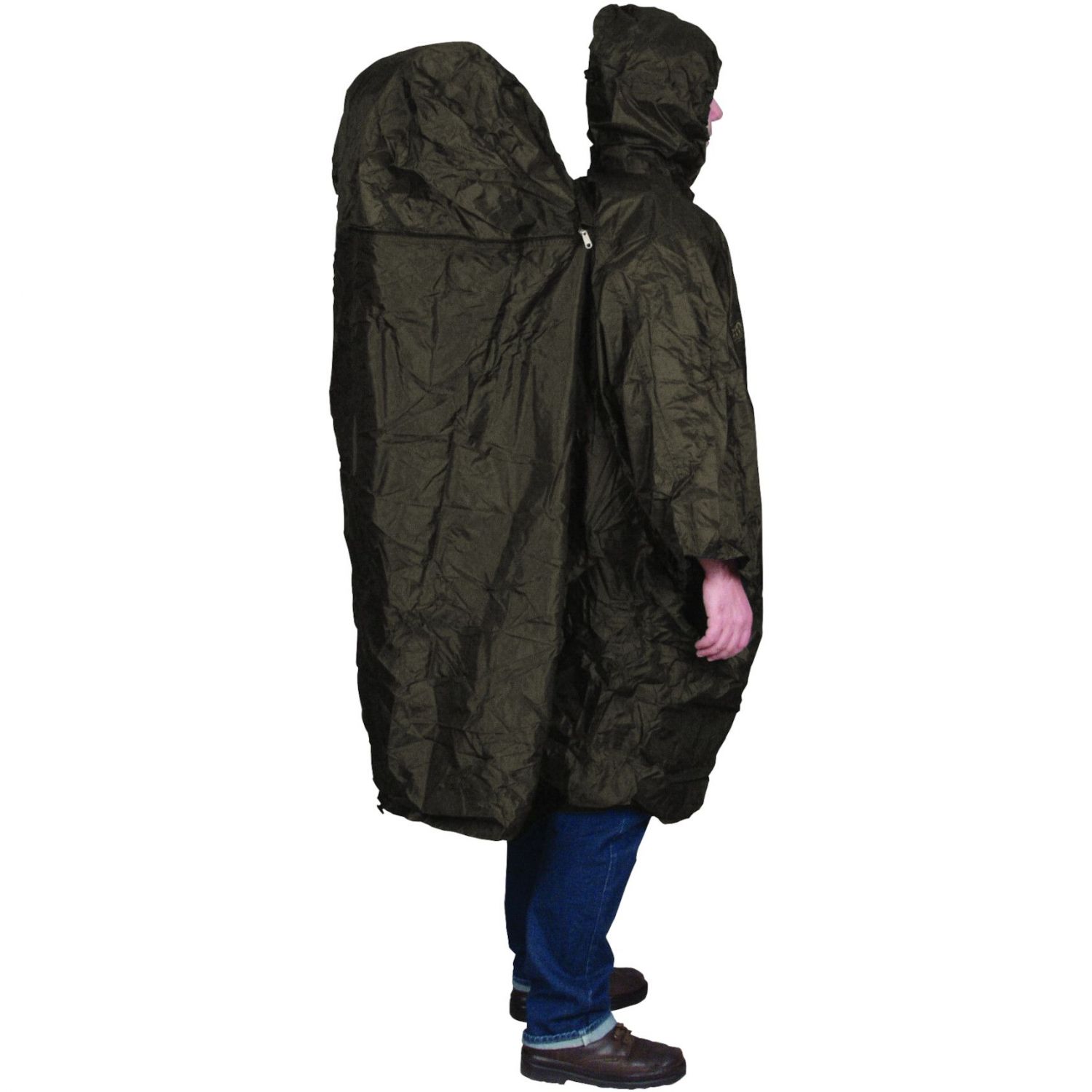 Travel Safe Cubierta de Lluvia con Extensión para Mochila, L/XL, verde oliva
