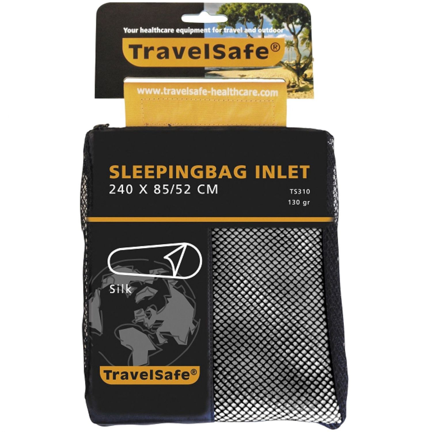 Travel Safe Saco de Dormir de Seda, momia