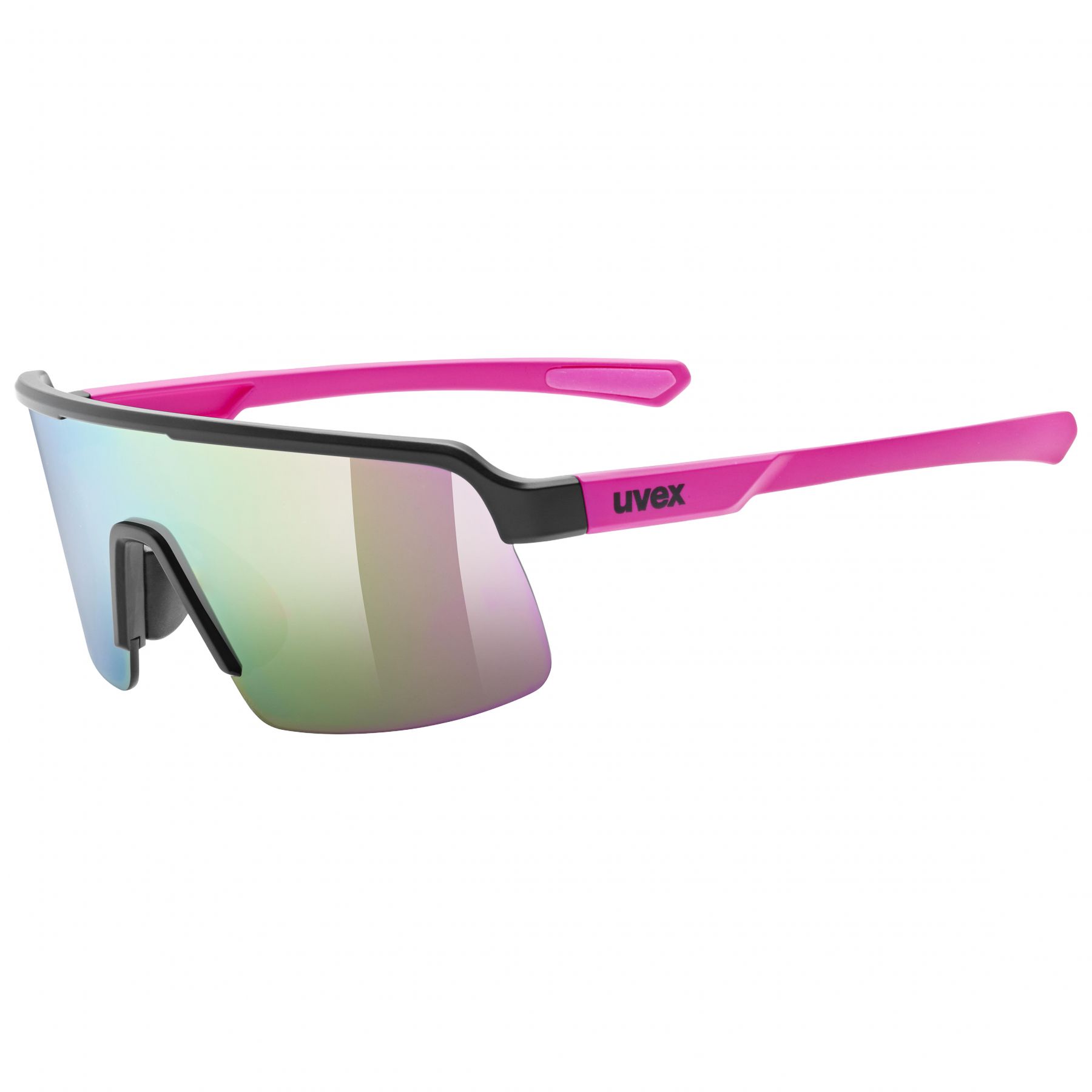 Uvex caro, gafas de sol, juvenil, negro/rosa