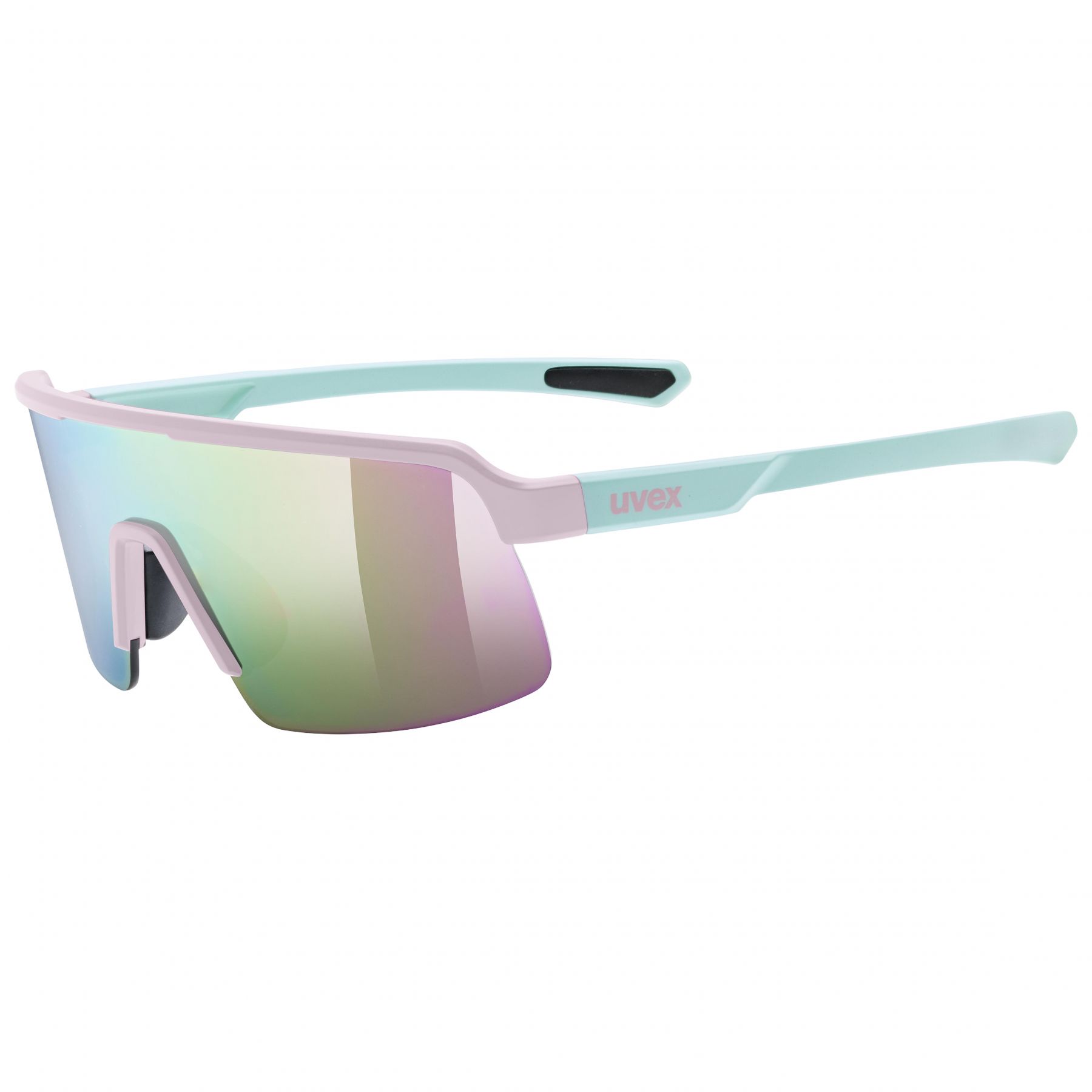 Uvex caro, gafas de sol, juvenil, rosa/verde