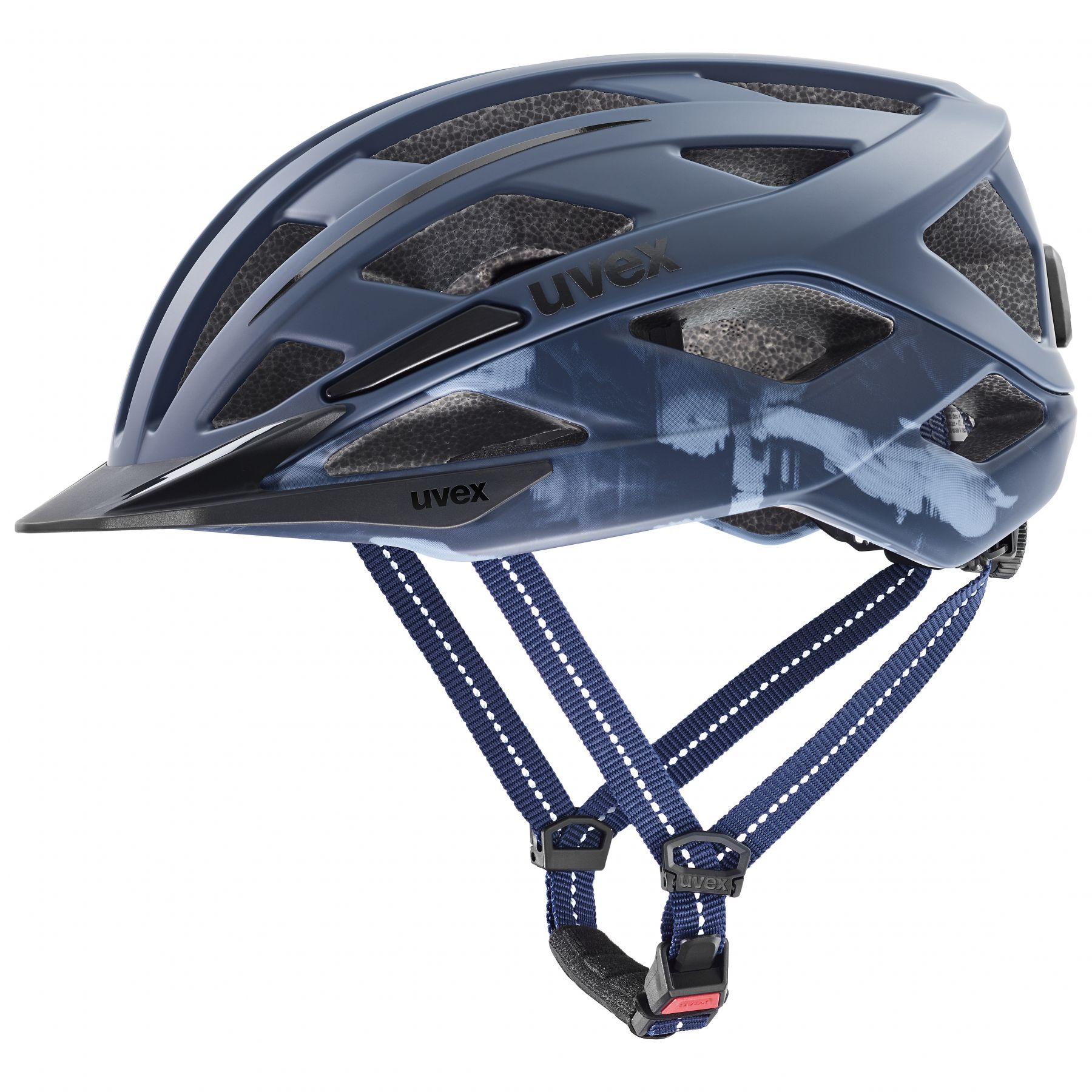 Uvex City I-Vo 2, casco de bicicleta, azul