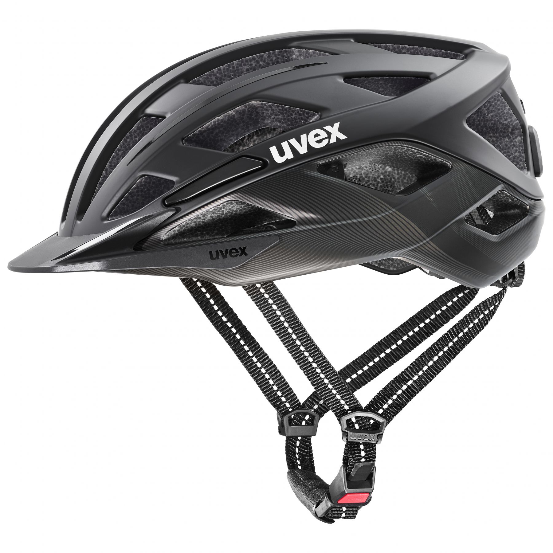 Uvex City I-Vo 2, casco de bicicleta, negro