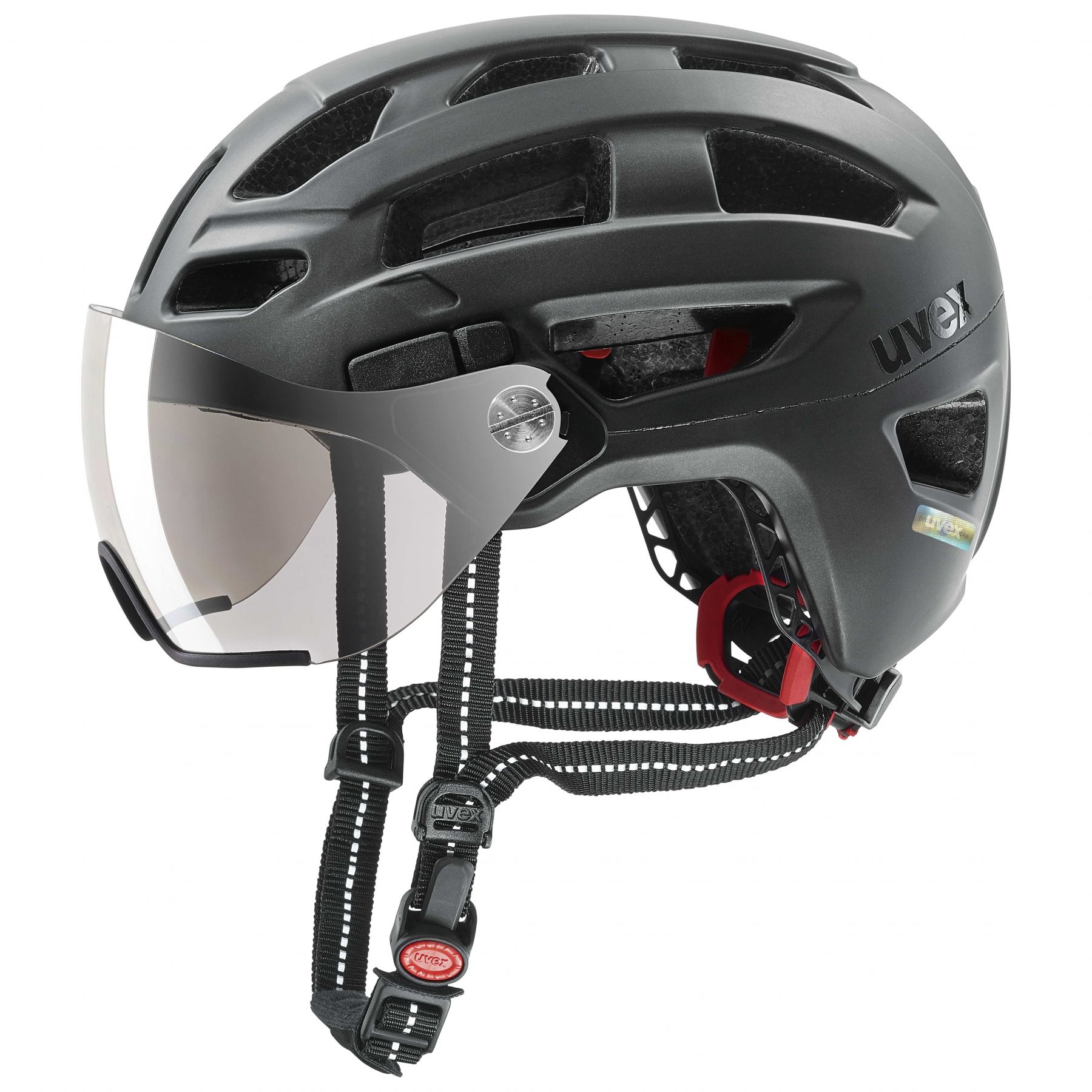 Uvex finale visor, casco de bicicleta, negro