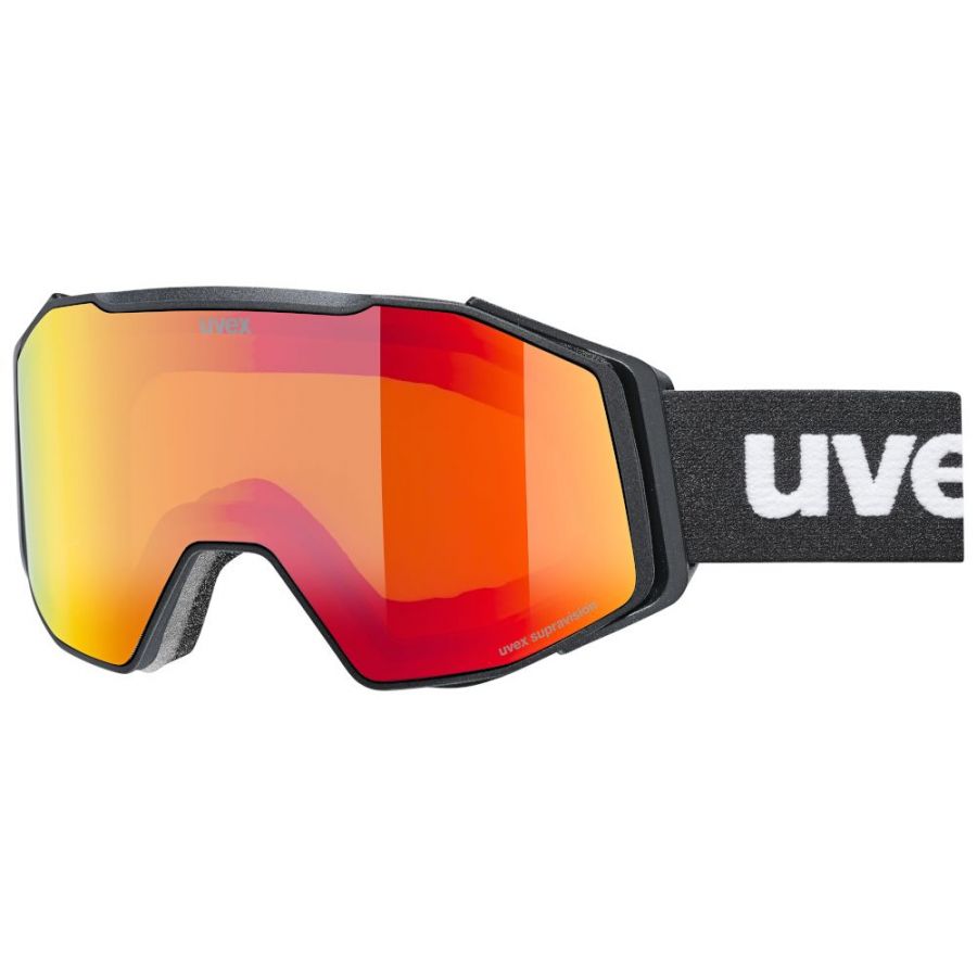 Uvex Gravity FM, máscara de esquí, negro