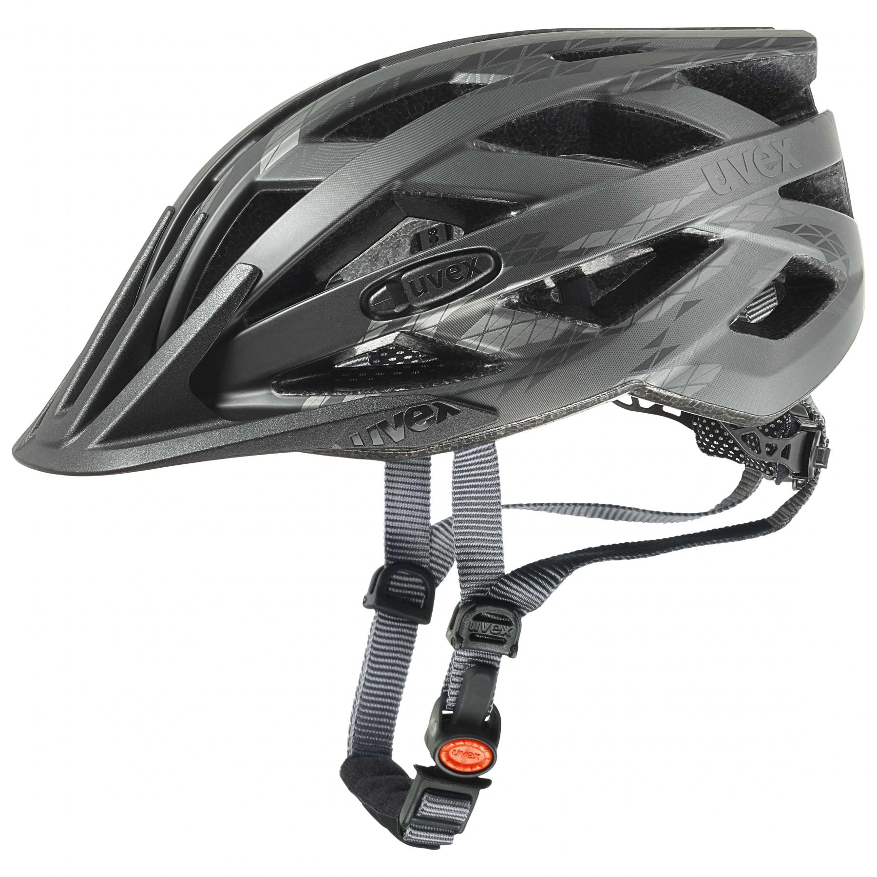 Uvex i-vo cc, casco de bicicleta, gris