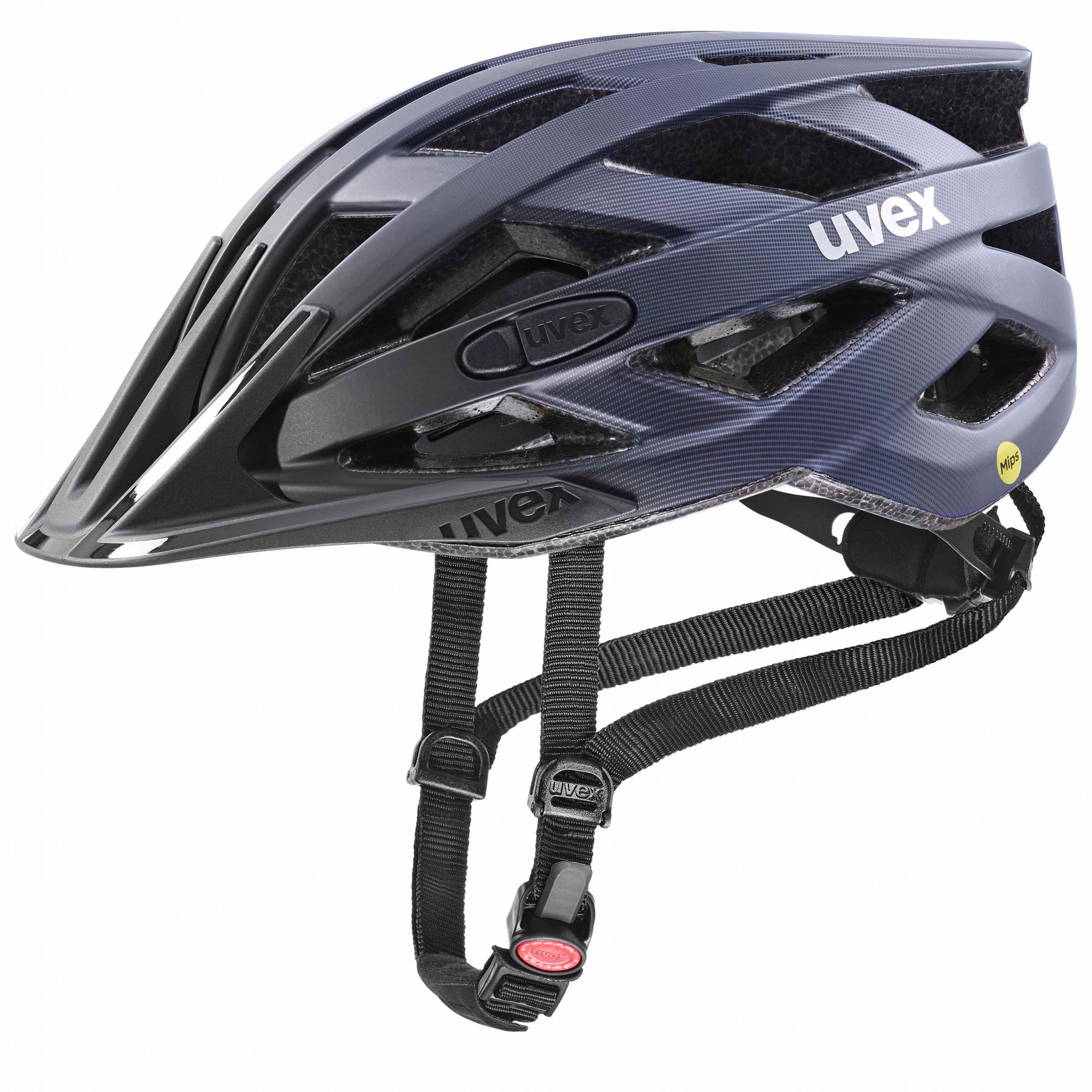 Uvex i-vo cc MIPS, casco de bicicleta, azul marino