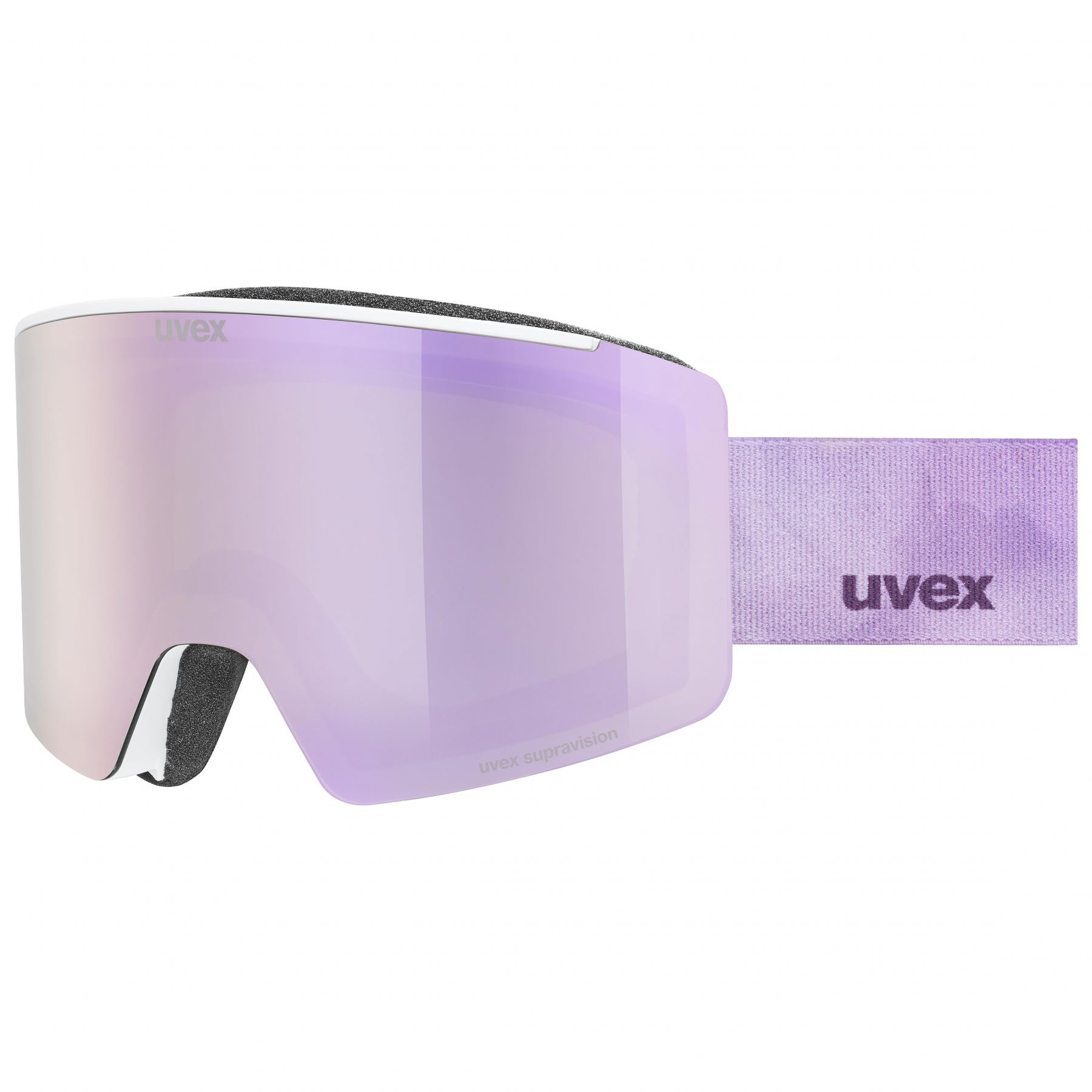 Uvex Ignite FM, gafas de esquí, blanco