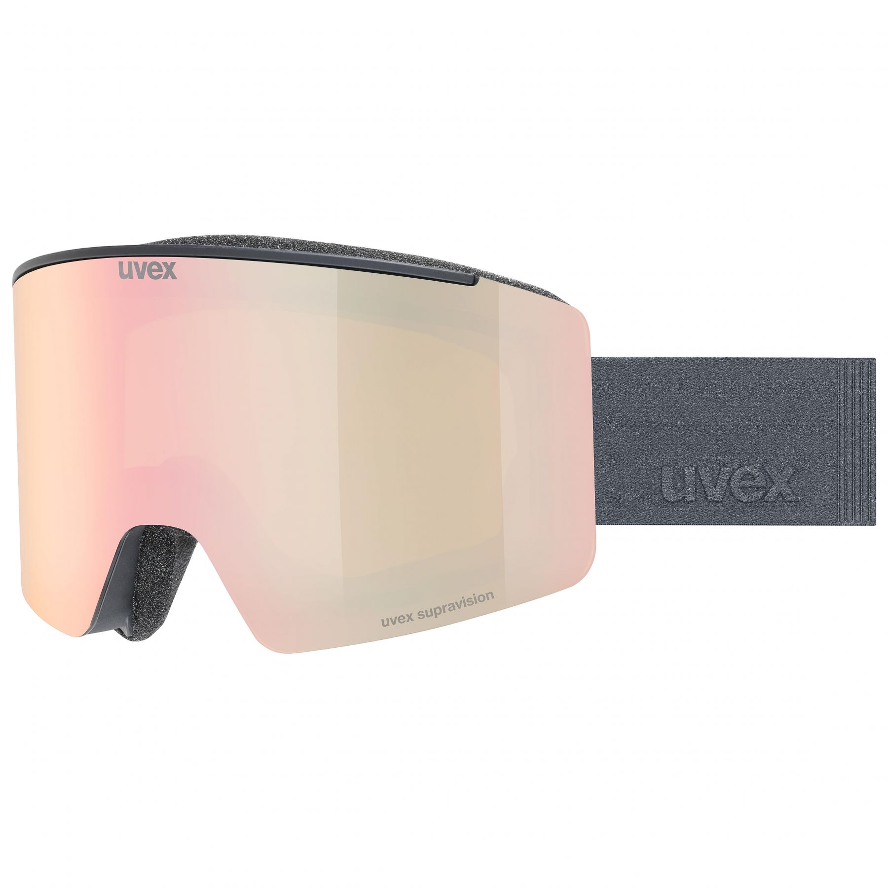 Uvex Ignite FM, gafas de esquí, negras