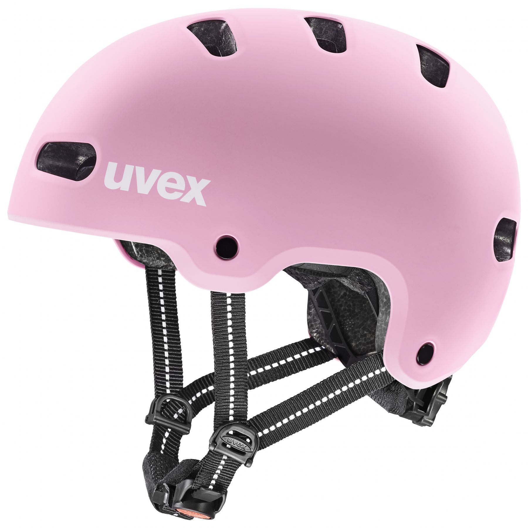 Uvex Kid 4, casco de bicicleta, junior, rosa