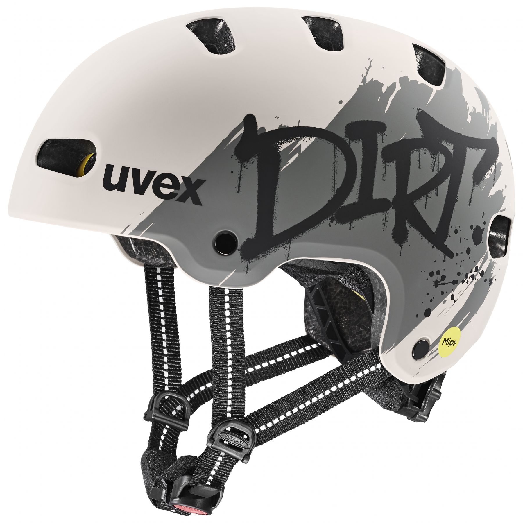 Uvex Kid 4 Style MIPS, casco de bicicleta, junior, gris