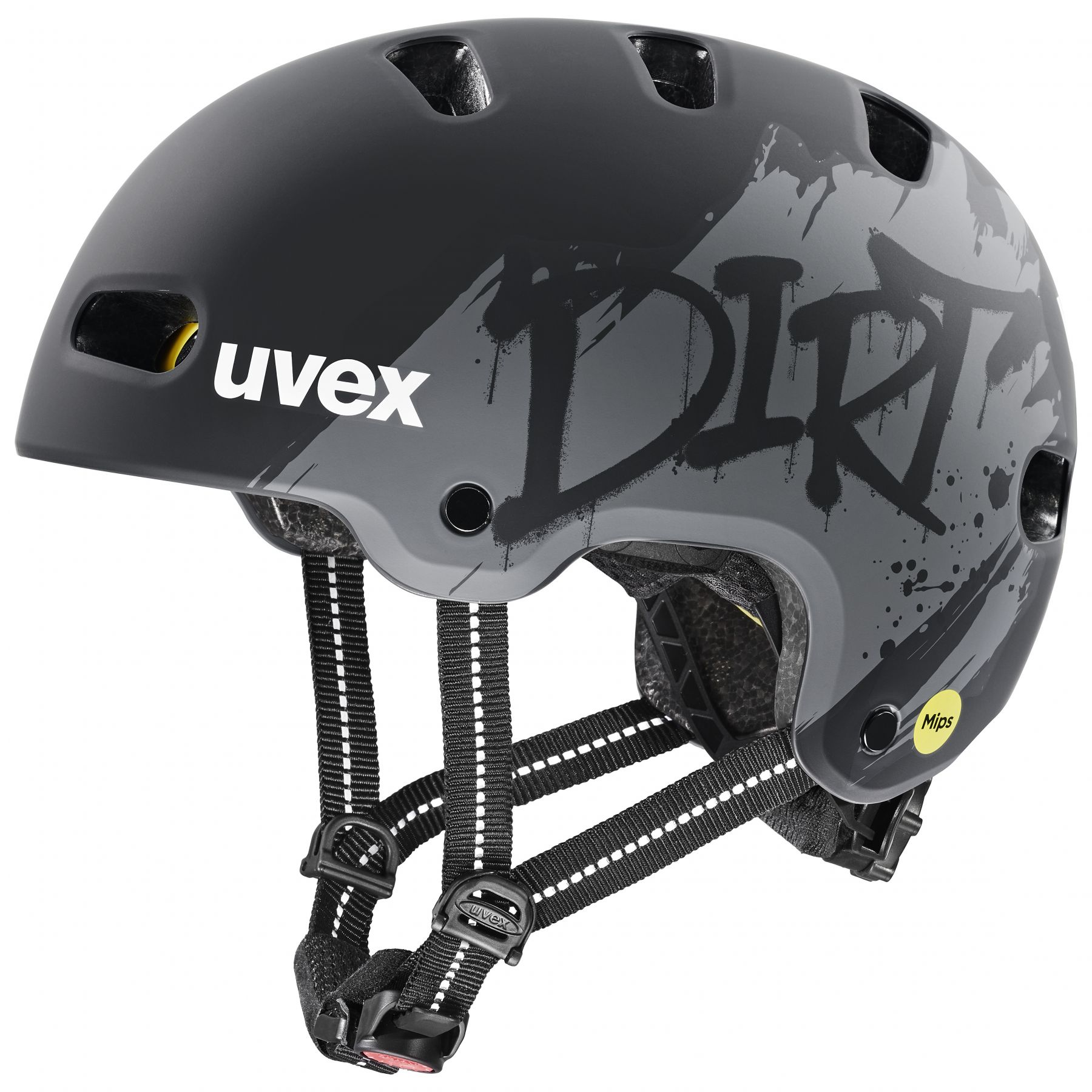 Uvex Kid 4 Style MIPS, casco de bicicleta, junior, negro