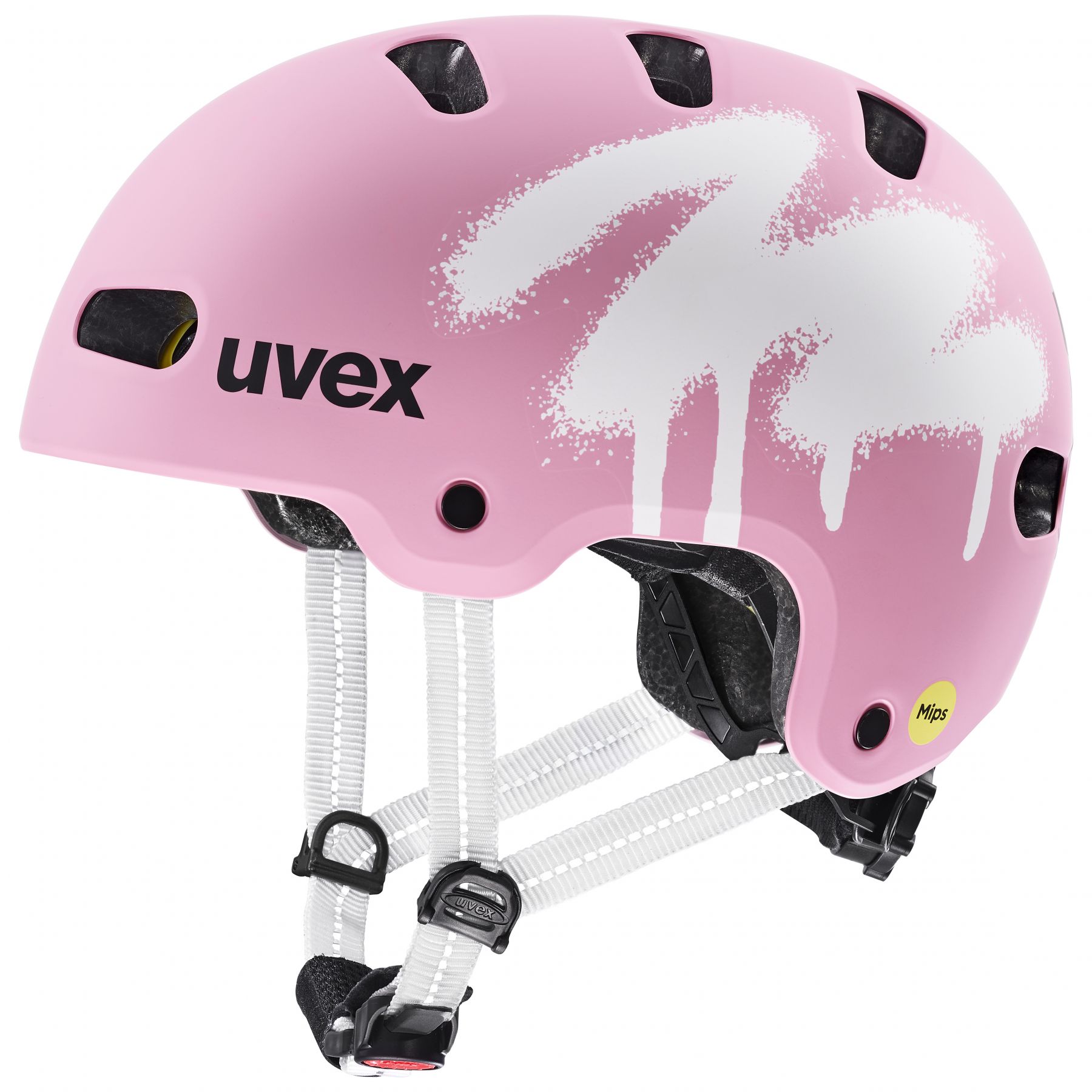 Uvex Kid 4 Style MIPS, casco de bicicleta, junior, rosa