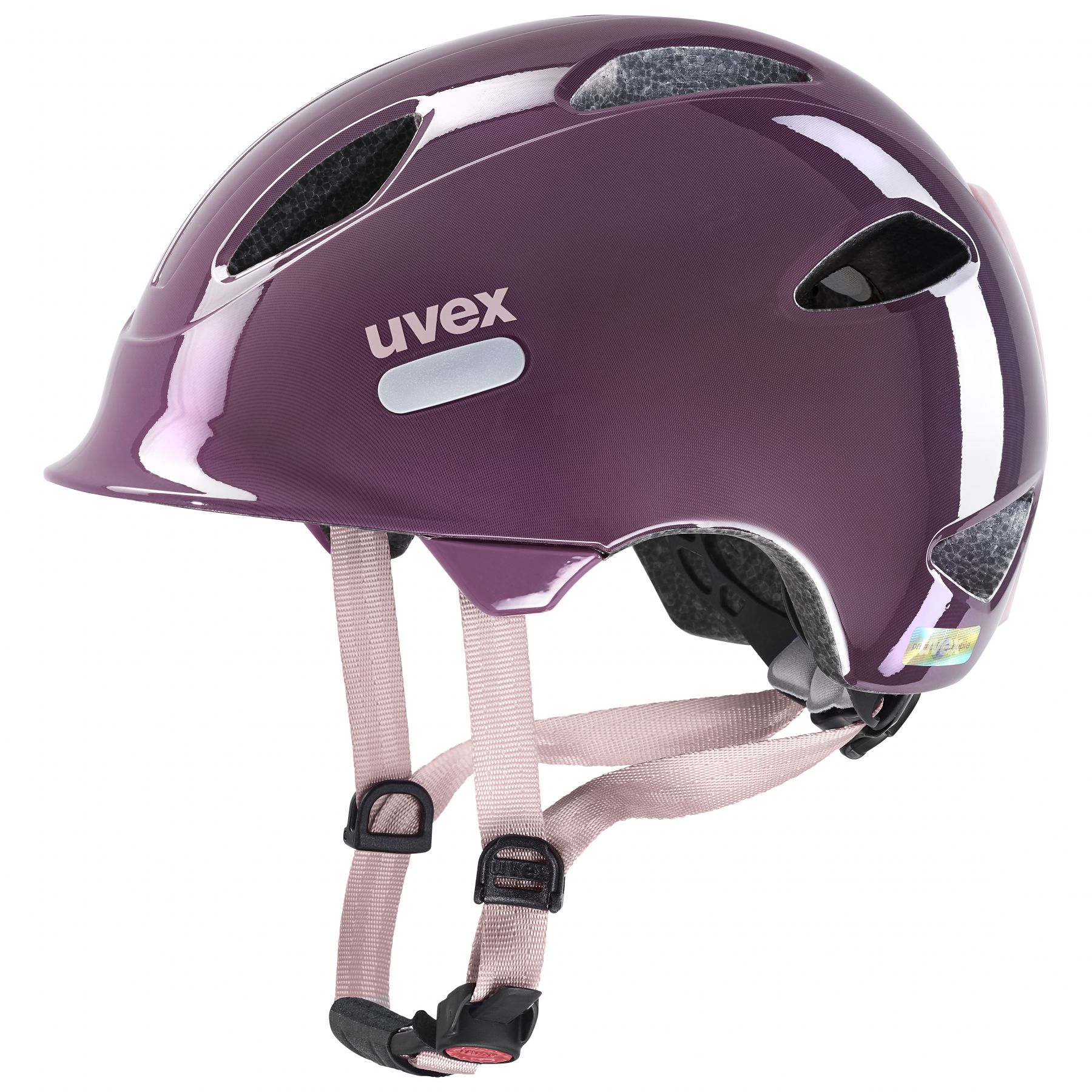 Uvex Oyo, casco de bicicleta, junior, lila