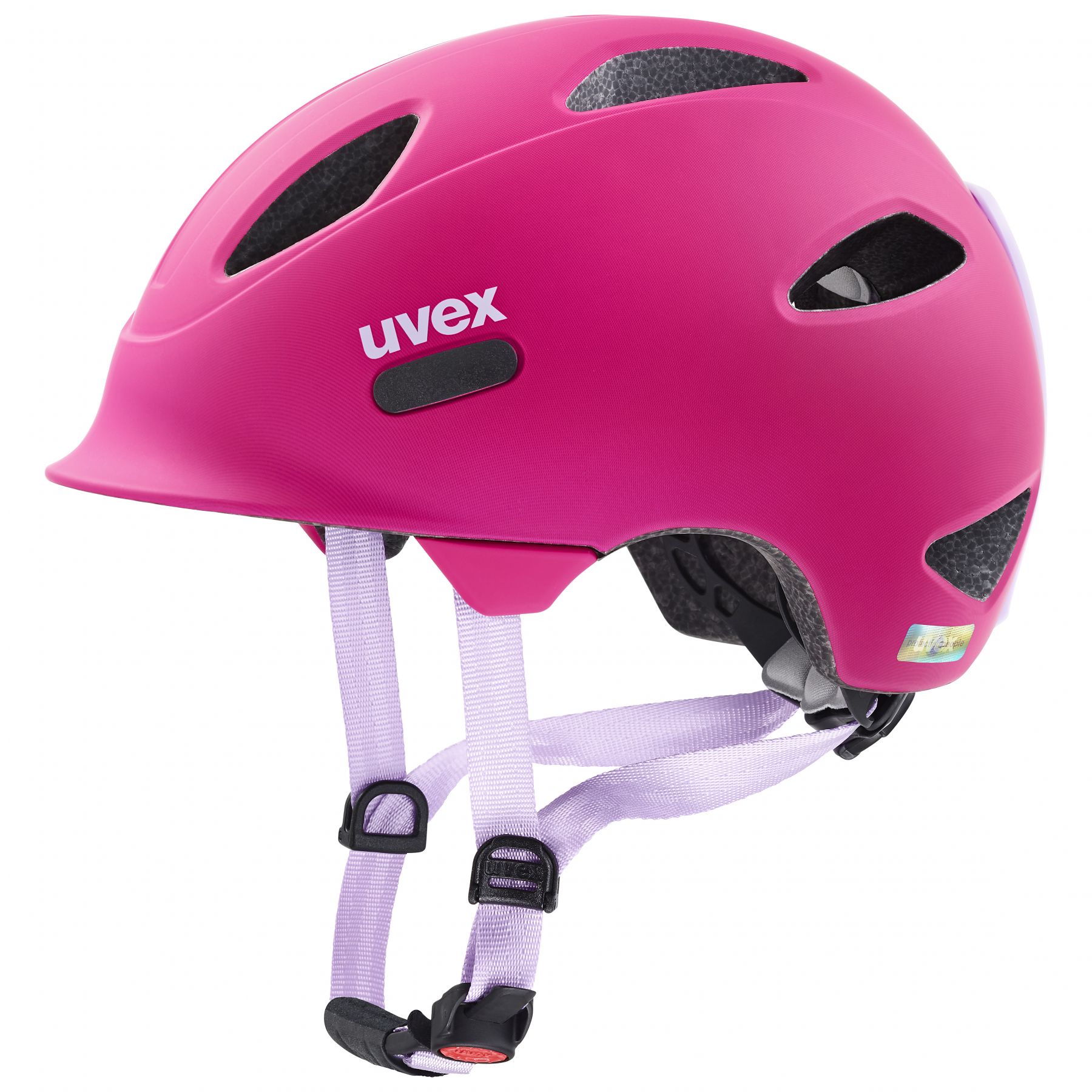 Uvex Oyo, casco de bicicleta, junior, rosa