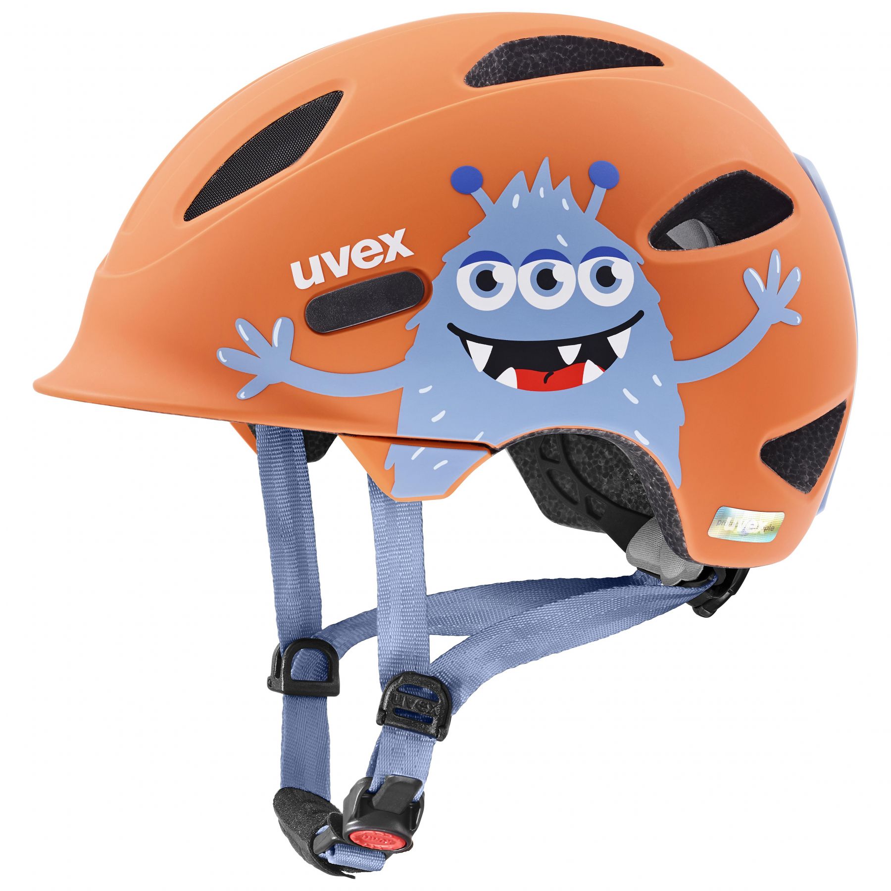 Uvex oyo style, casco de bicicleta, junior, naranja