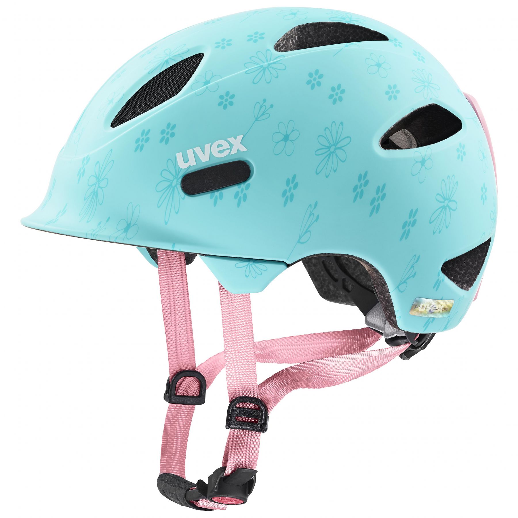 Uvex oyo style, casco de bicicleta, junior, turquesa