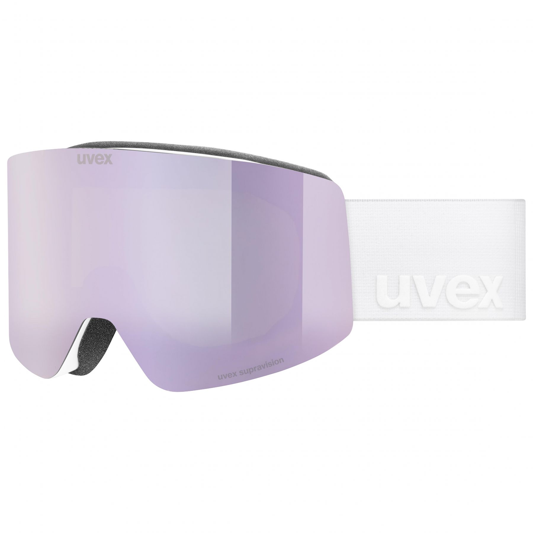 Uvex Provoqe FM, gafas de esquí, blanco