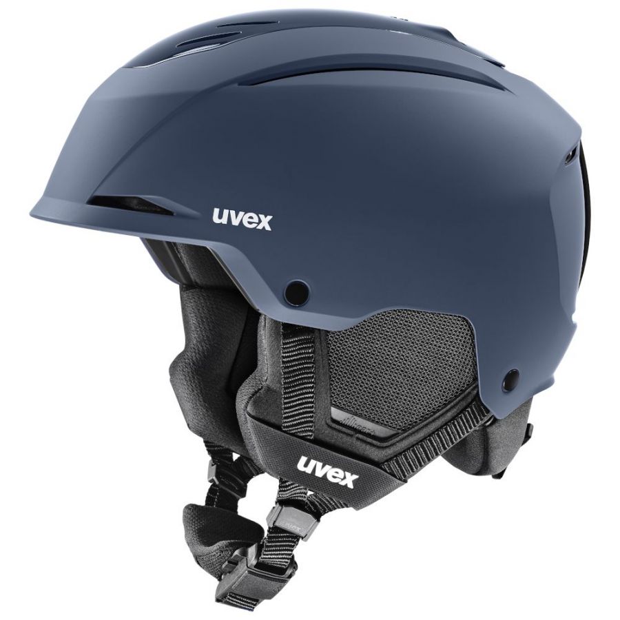 Uvex Resolution, casco de esquí, azul marino