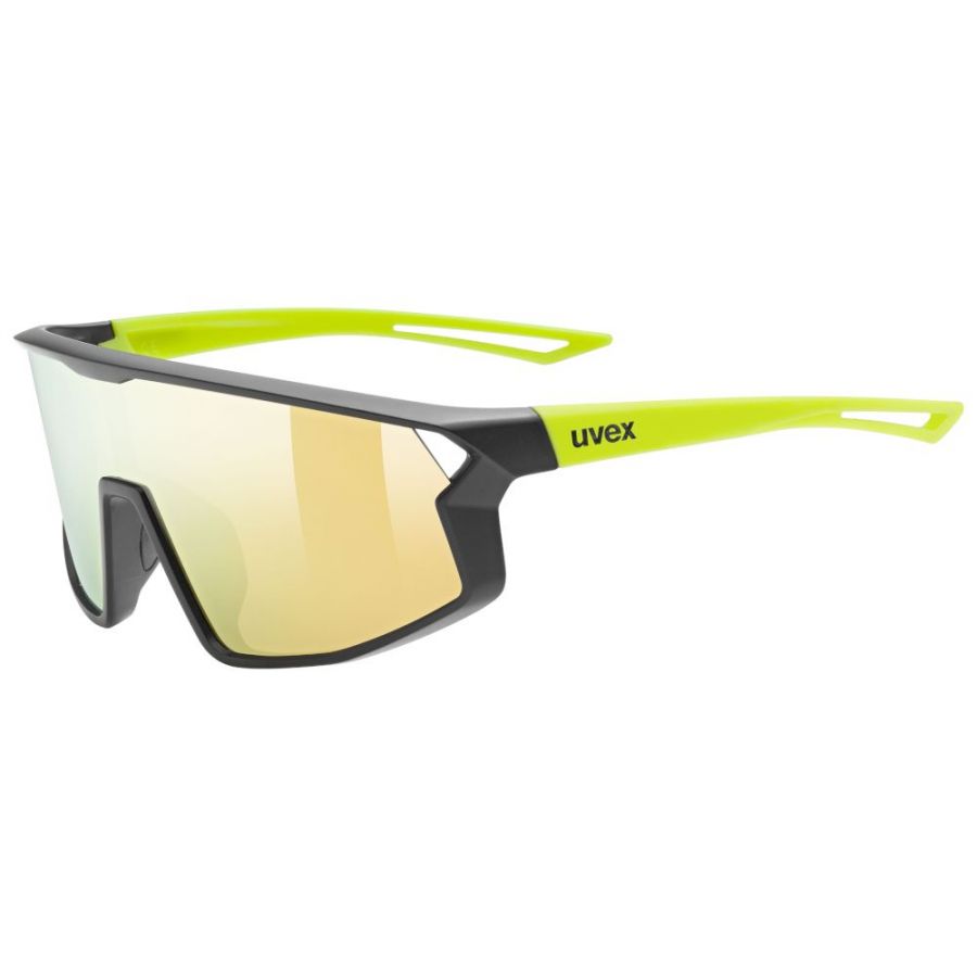 Uvex skyryse, gafas de sol, junior, negro/amarillo