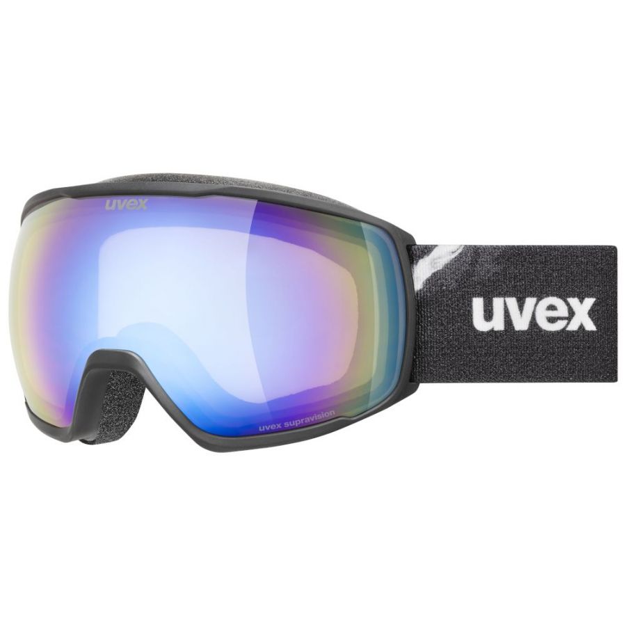 Uvex Victorious FM, máscara de esquí, negro/blanco