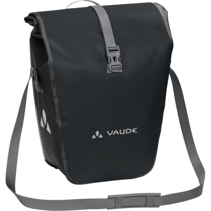 Vaude Aqua Back, bolsa impermeable para bicicleta, negro