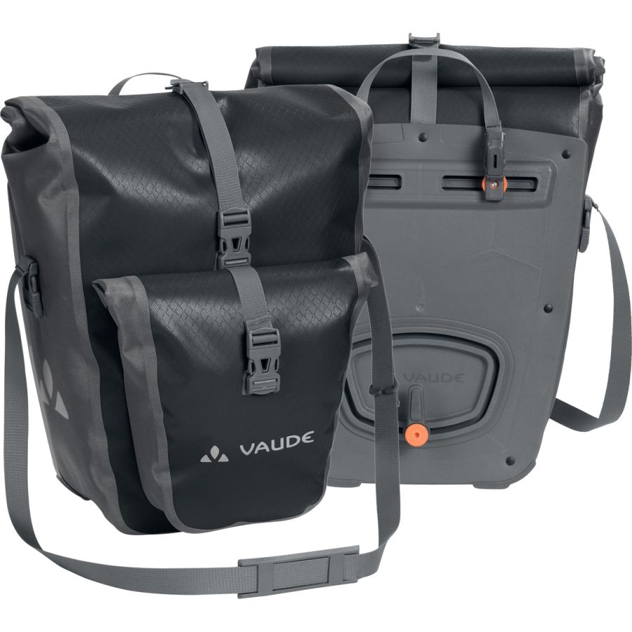 Vaude Aqua Back Plus, alforja impermeable, negro