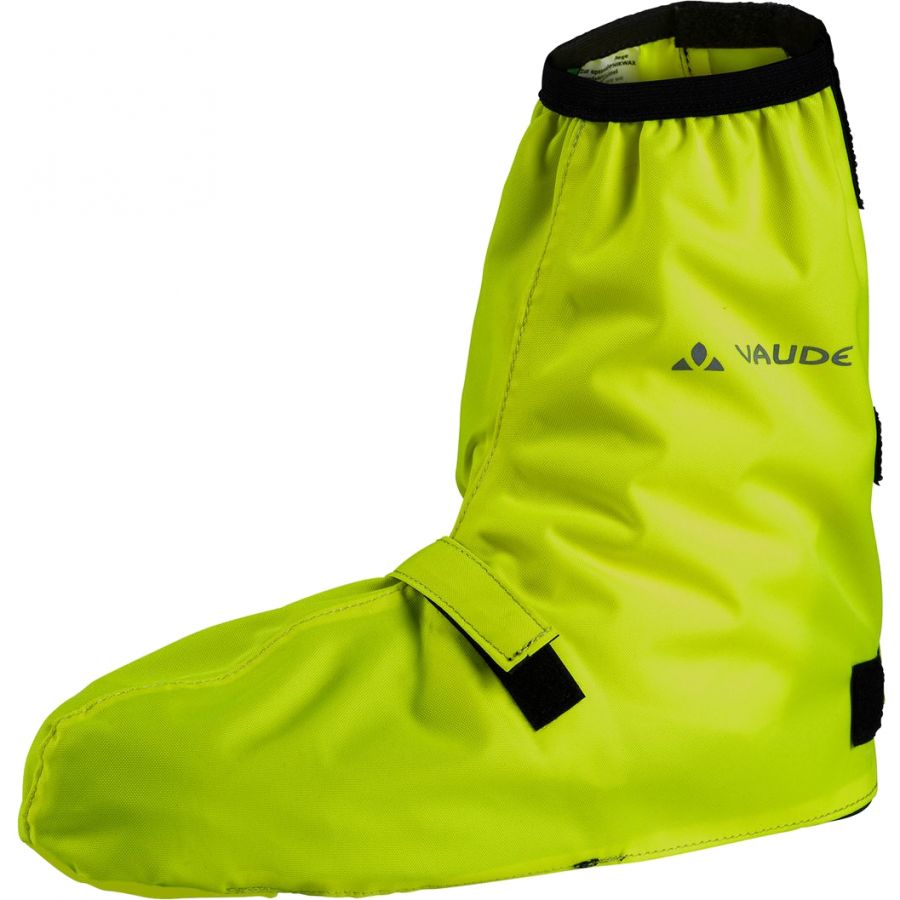 Vaude Bike Gaiter short, cubrezapatos, amarillo
