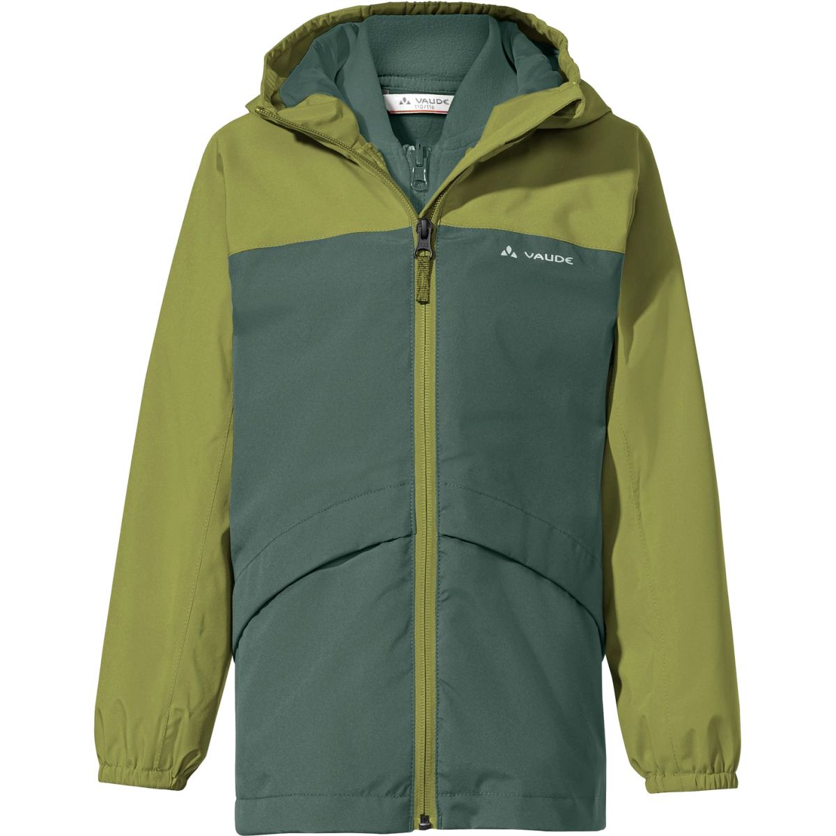 Vaude Kids Escape 3in1 Jacket, chaqueta de invierno, niños, verde