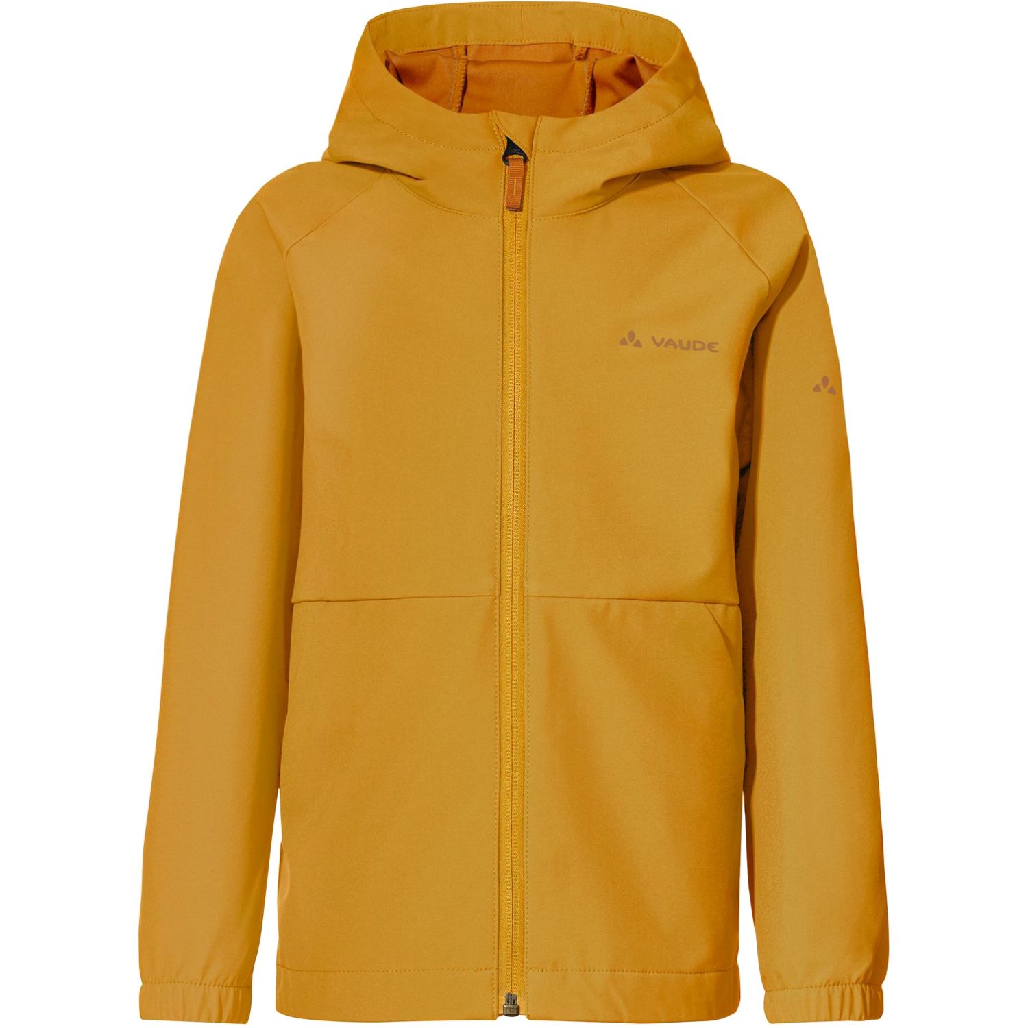 Vaude Kids Kinich Jacket, chaqueta softshell, niños, amarillo