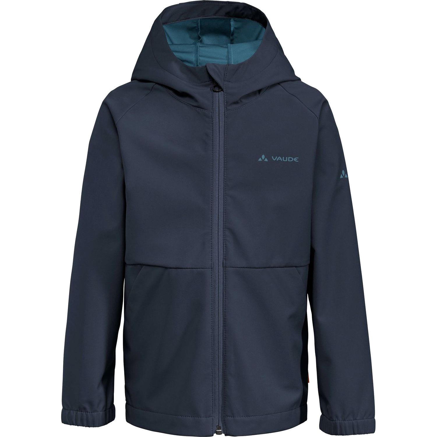 Vaude Kids Kinich Jacket, chaqueta softshell, niños, azul